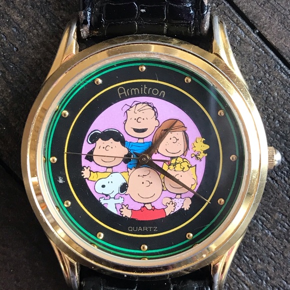 Amitron Accessories - Peanuts Gang Character Vintage Collectible Watch
